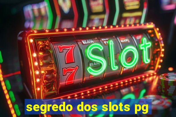 segredo dos slots pg