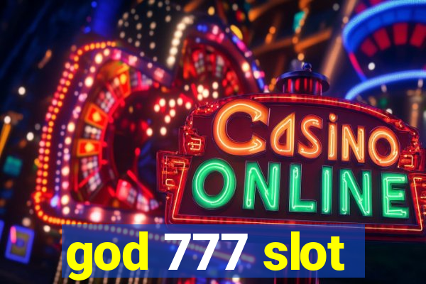 god 777 slot