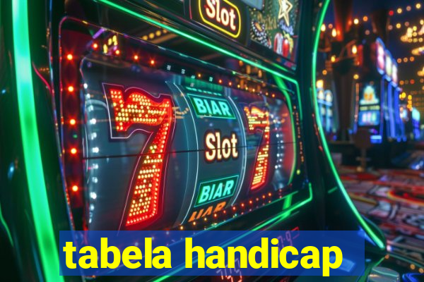 tabela handicap