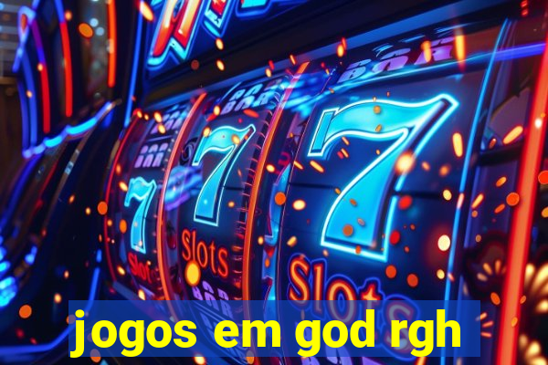 jogos em god rgh