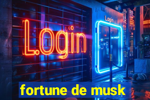 fortune de musk