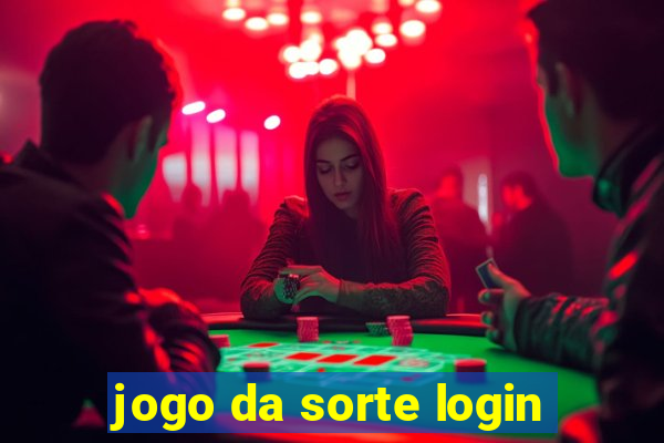 jogo da sorte login