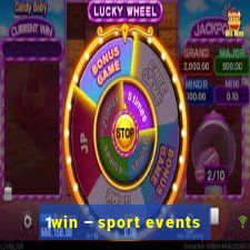 1win – sport events