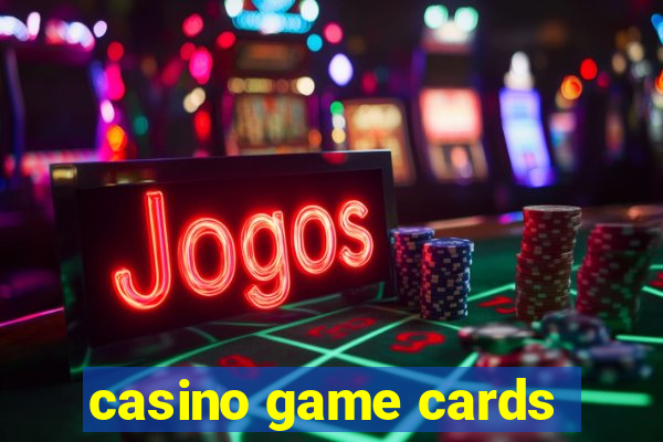 casino game cards