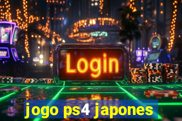 jogo ps4 japones