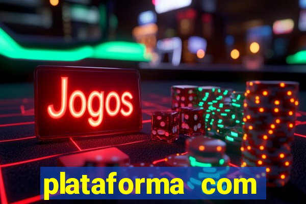 plataforma com bonus no cadastro