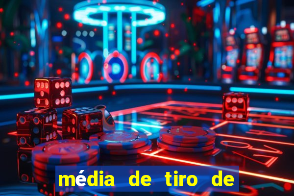 média de tiro de meta por jogo