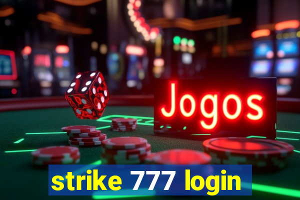 strike 777 login