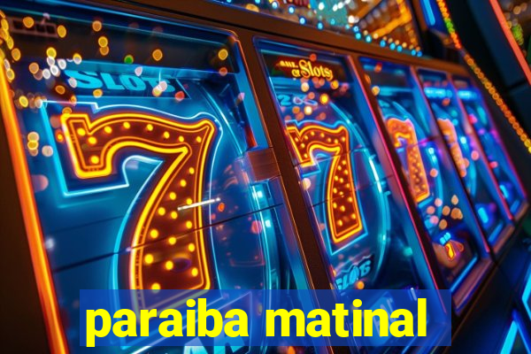 paraiba matinal