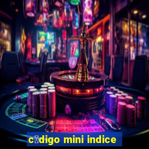 c贸digo mini indice