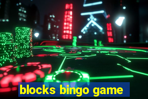 blocks bingo game