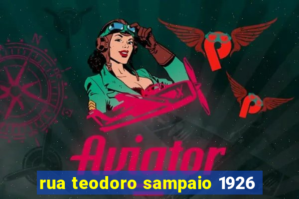 rua teodoro sampaio 1926