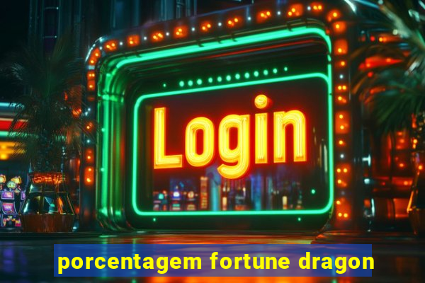 porcentagem fortune dragon