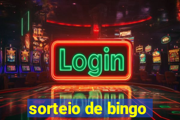 sorteio de bingo