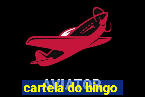 cartela do bingo