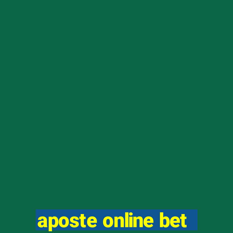 aposte online bet