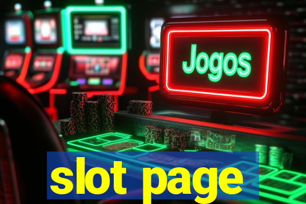 slot page