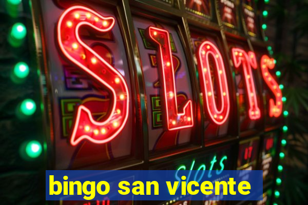 bingo san vicente