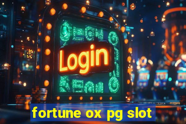 fortune ox pg slot