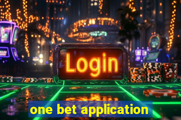 one bet application