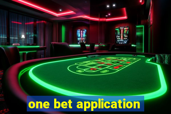 one bet application