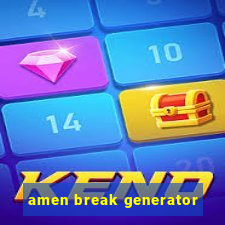 amen break generator