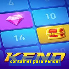 container para vender