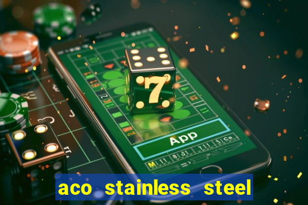 aco stainless steel slot drain