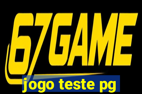 jogo teste pg