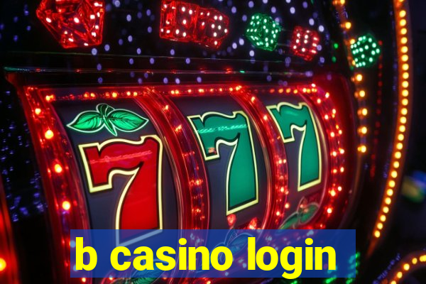 b casino login