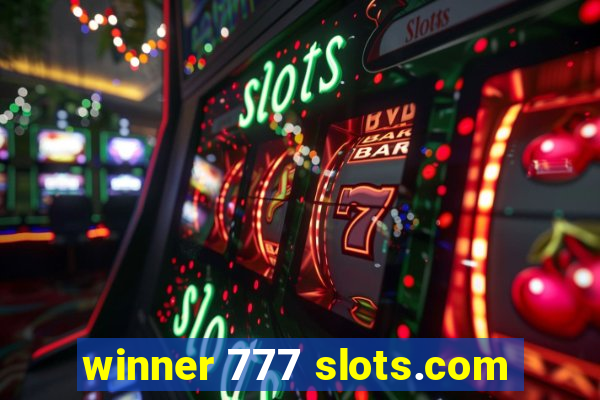 winner 777 slots.com