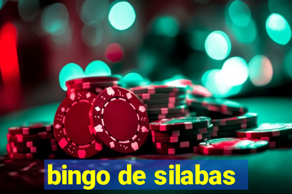 bingo de silabas