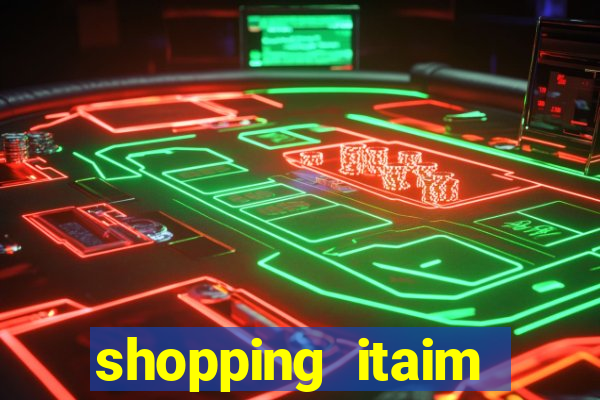 shopping itaim paulista lojas