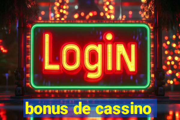 bonus de cassino