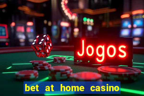 bet at home casino bonus code