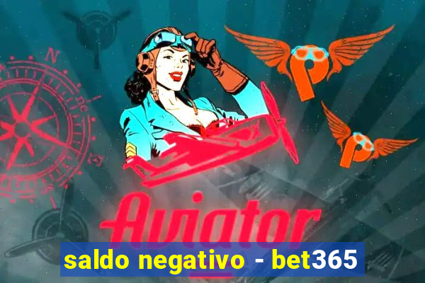 saldo negativo - bet365