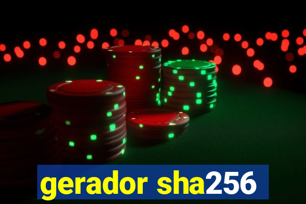 gerador sha256