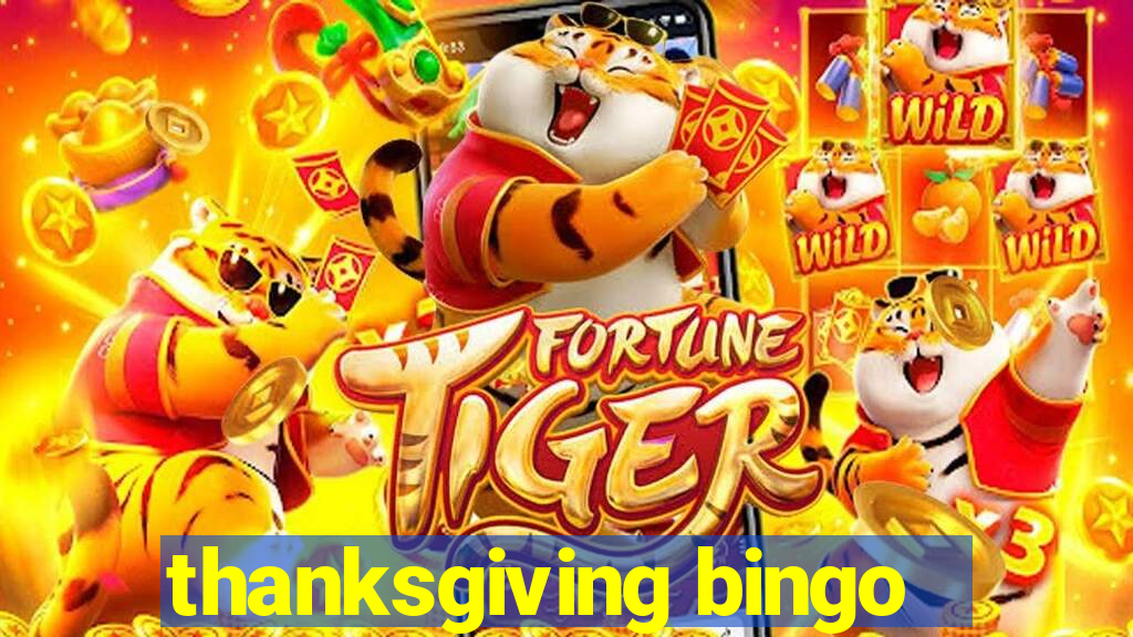 thanksgiving bingo