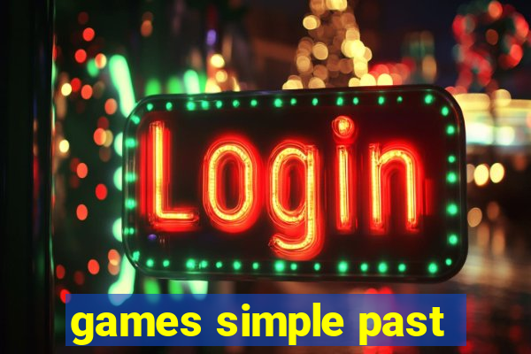 games simple past