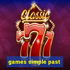 games simple past