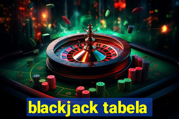 blackjack tabela