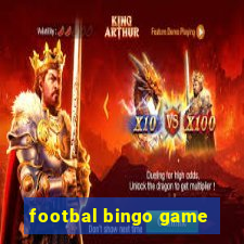 footbal bingo game