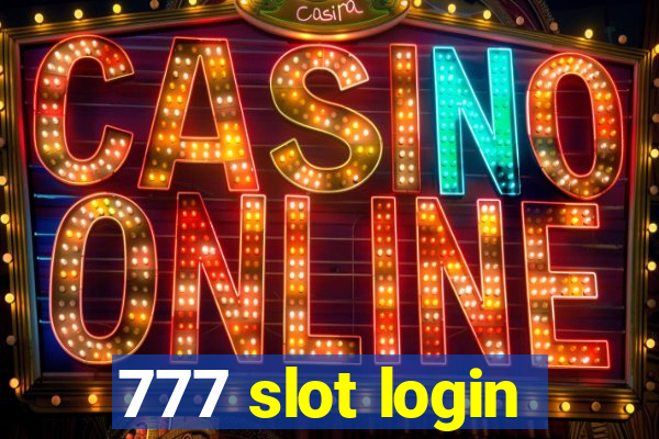 777 slot login