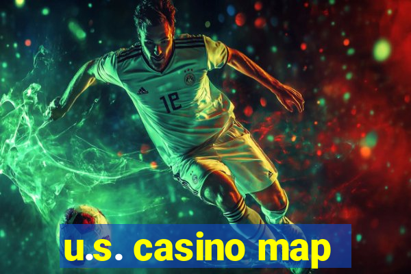 u.s. casino map