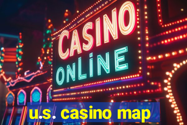 u.s. casino map