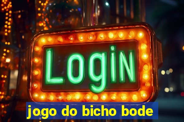 jogo do bicho bode