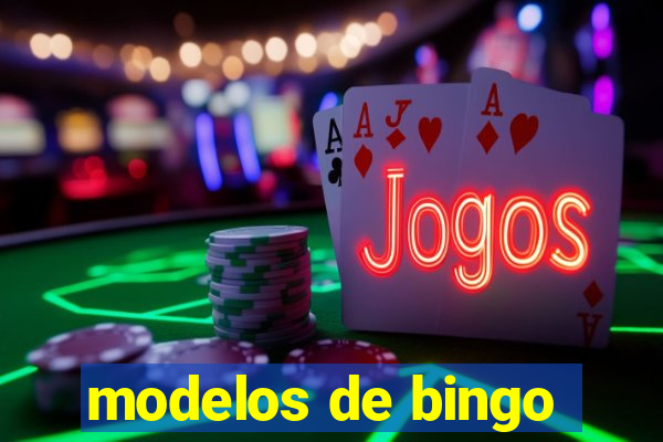 modelos de bingo