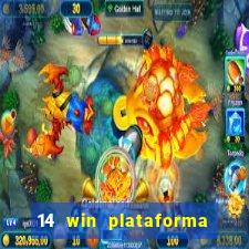 14 win plataforma de jogos