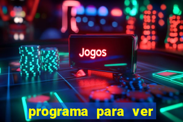 programa para ver jogos de futebol ao vivo