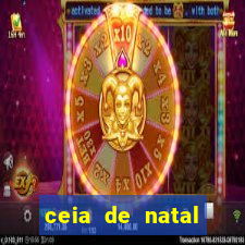 ceia de natal lista completa